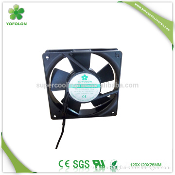120x120x25mm Two ball bearing 120mm 220V 50/60Hz cabinet powered supply fan